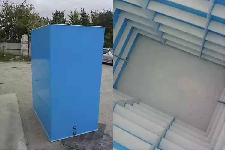 Бак 3 м3 для этиленгликоля из полипропилена